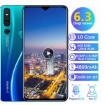 النسخة العالمية الذكي ملء الشاشة 6 GB + 12 GB 10 النواة الروبوت 9.1 بصمة الوجه إفتح المزدوج كاميرا 4G الذكية هاتف محمول المحمول